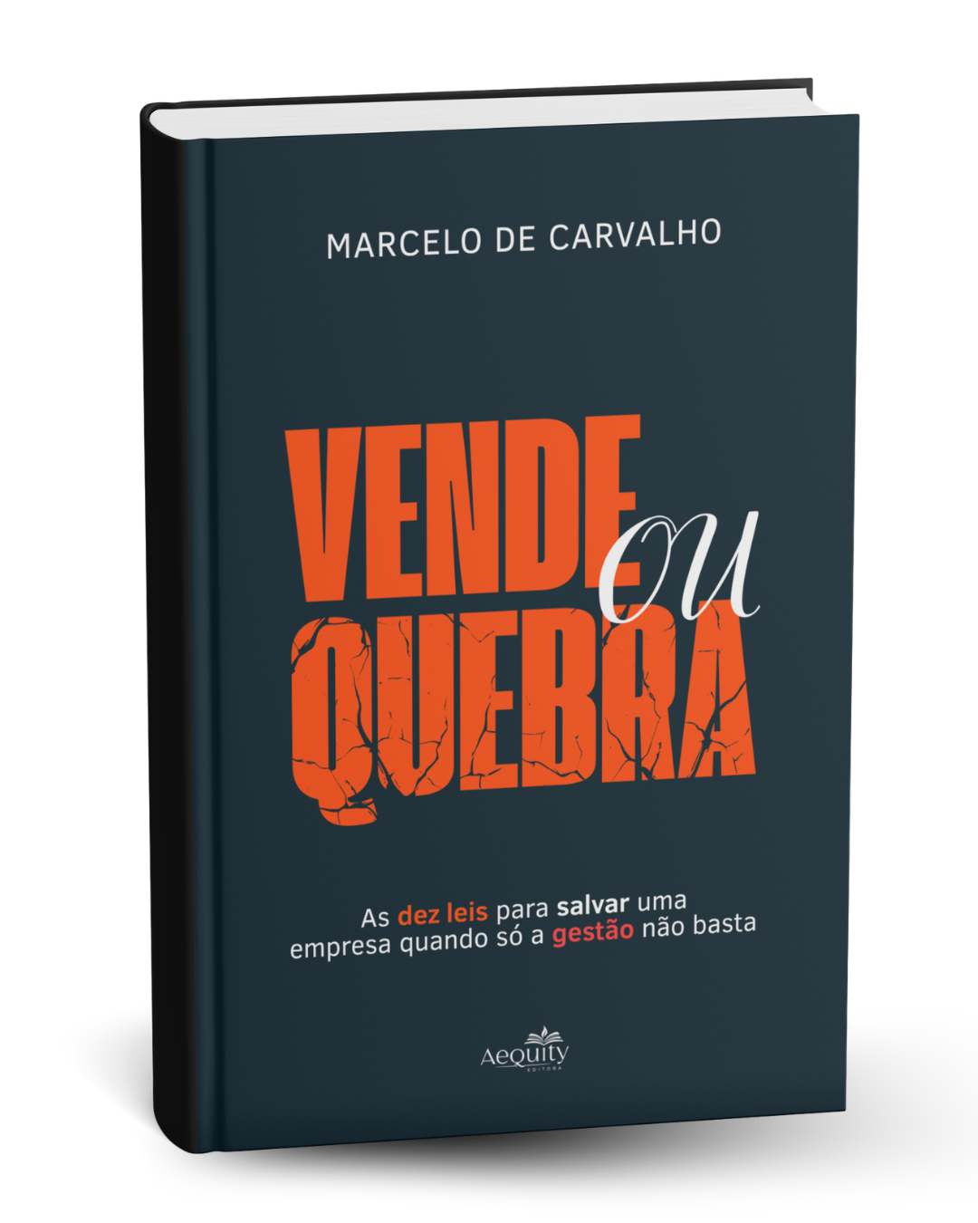 Livro Vende ou Quebra, de Marcelo de Carvalho